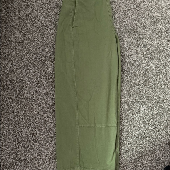 Pilcro Olive Wide-Leg Pants - Picture 2 of 5